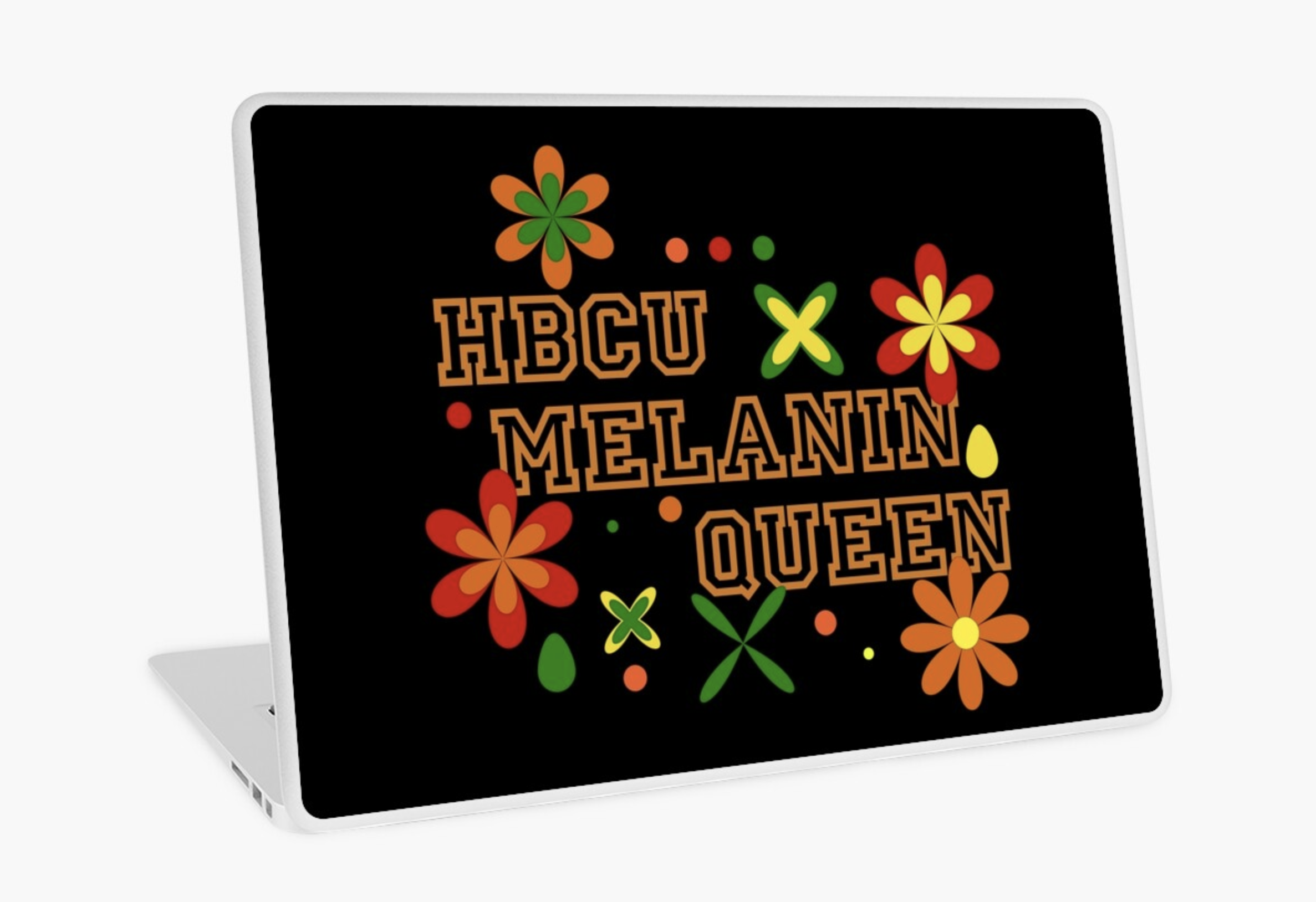 HBCU Melanin Queen Laptop Skin