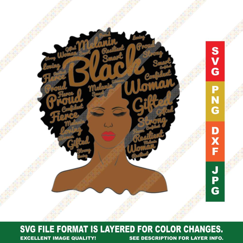 Download Download African American Svg Files For Cricut Or Silhouette PSD Mockup Templates