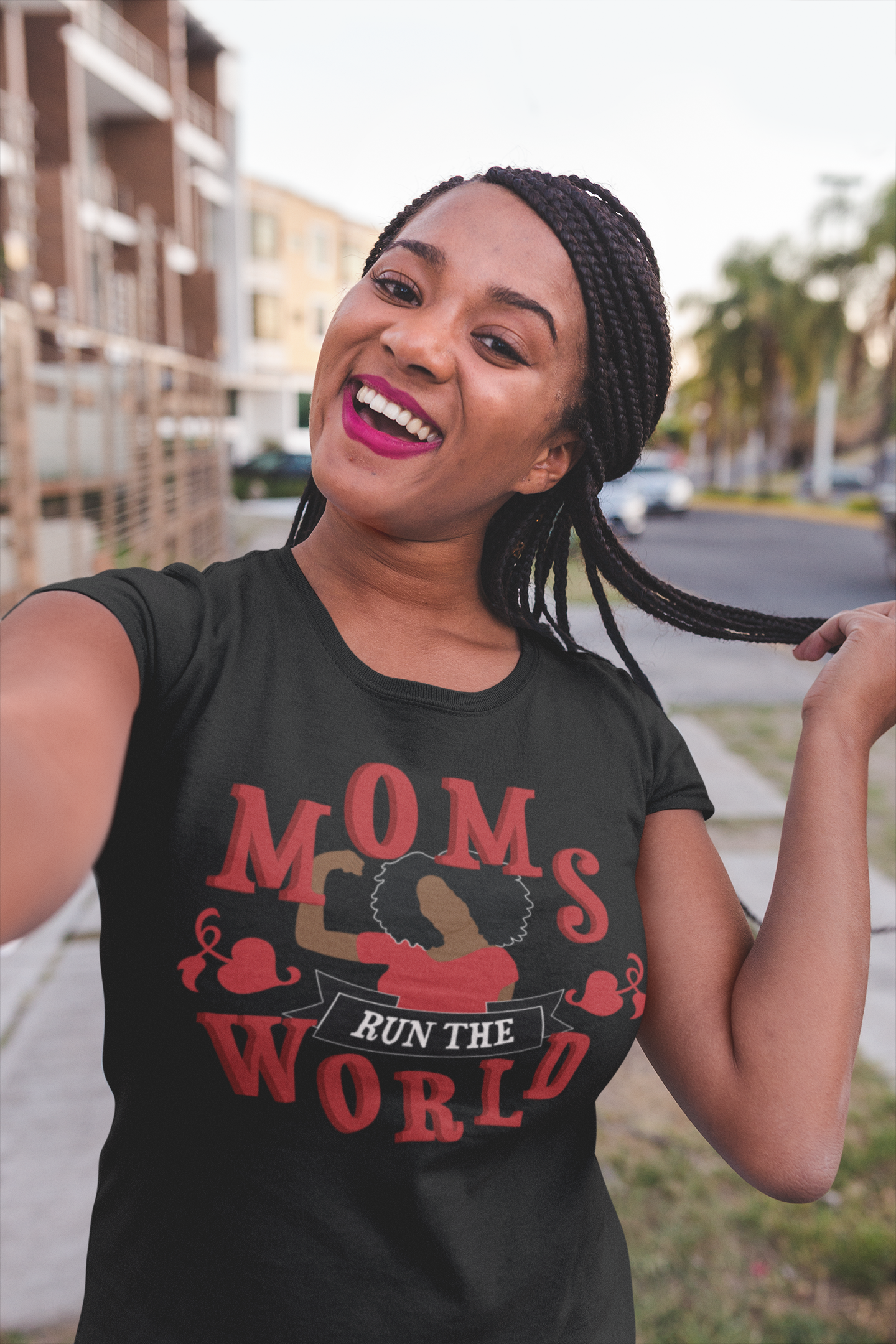 African American Mom Mother's Day Shirt Gift