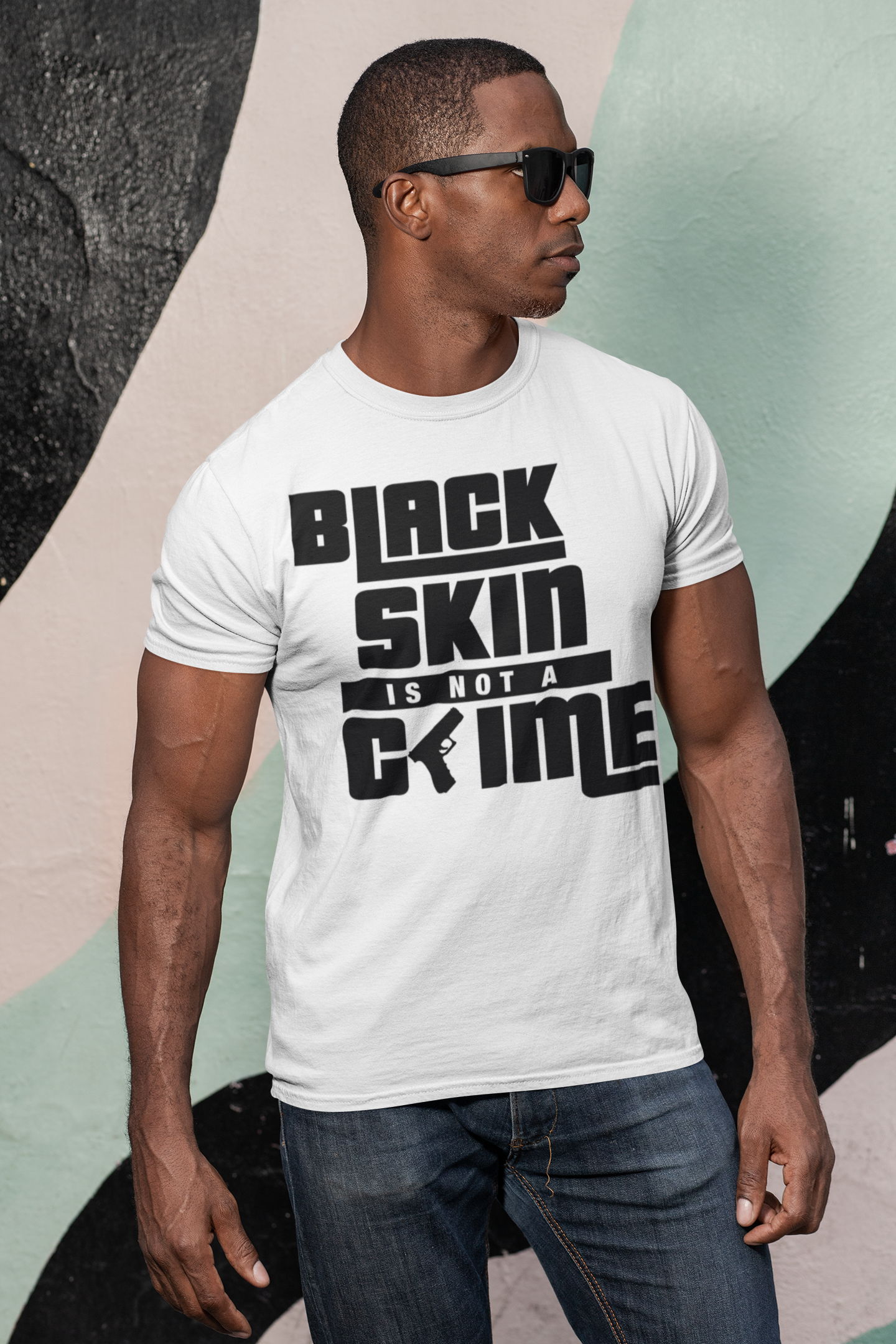Black Skin is Not a Crime T-Shirt